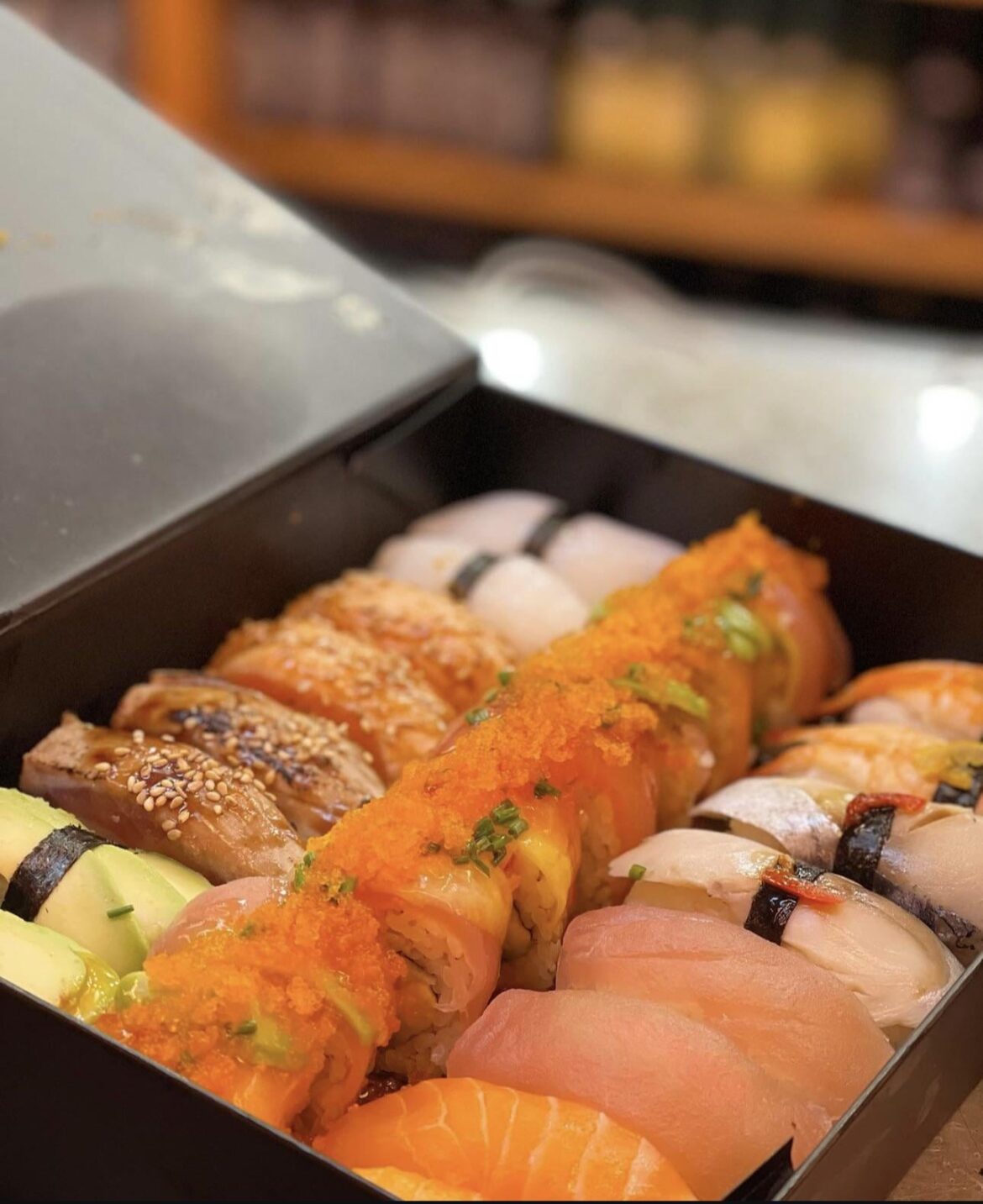 I can eat sushi every day😍