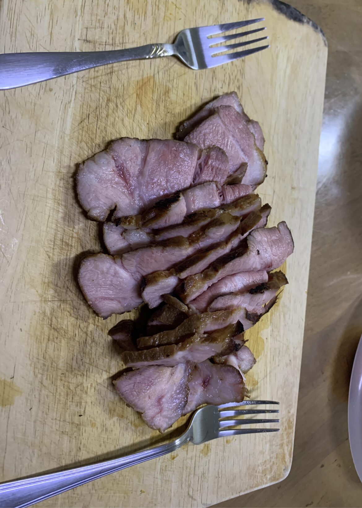 Pork Collar at 62 C (143 F) for 2 Hours