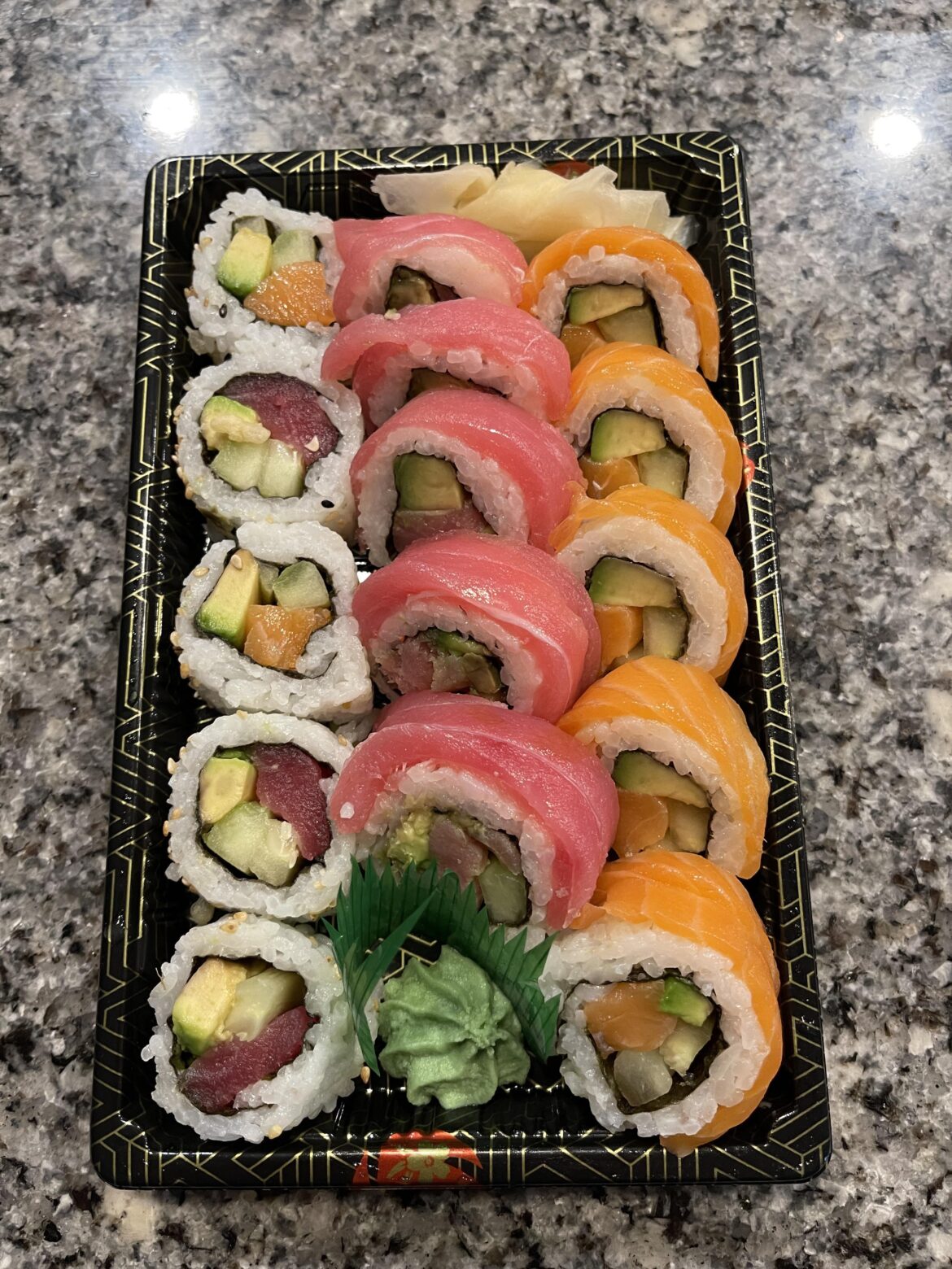 Grocery store sushi