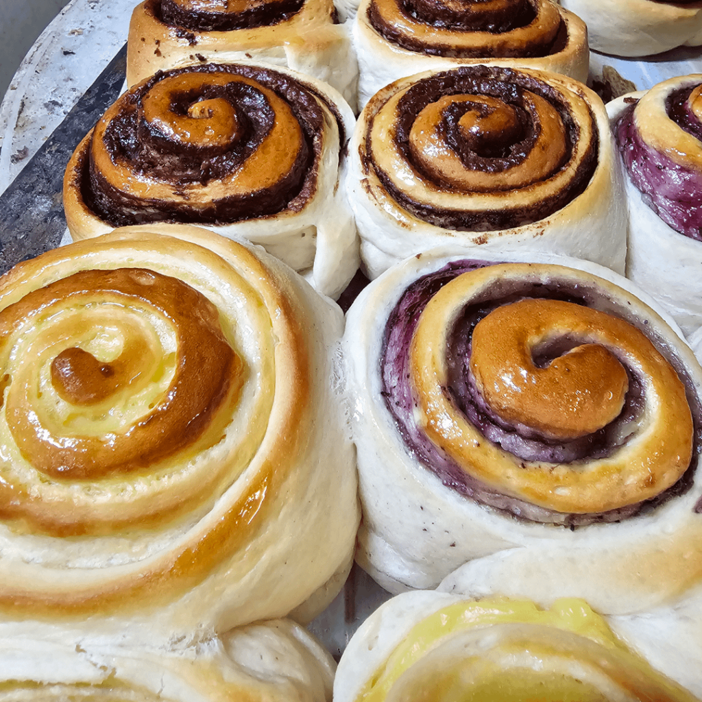 Custard scrolls on point today