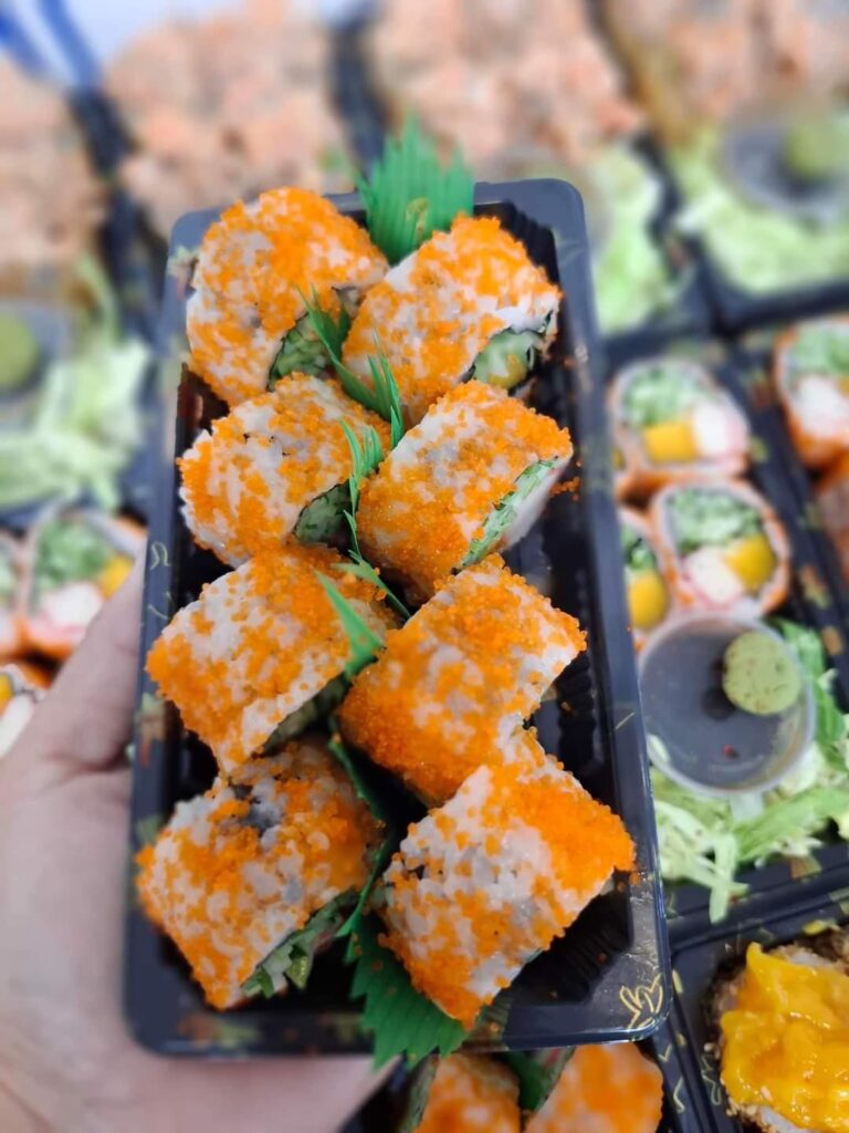 I finally eat sushi. I've been craving this for so long.