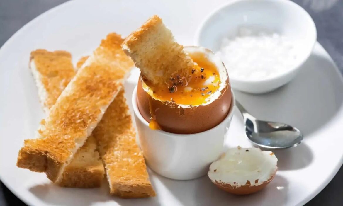 toast soldiers and dippy egg