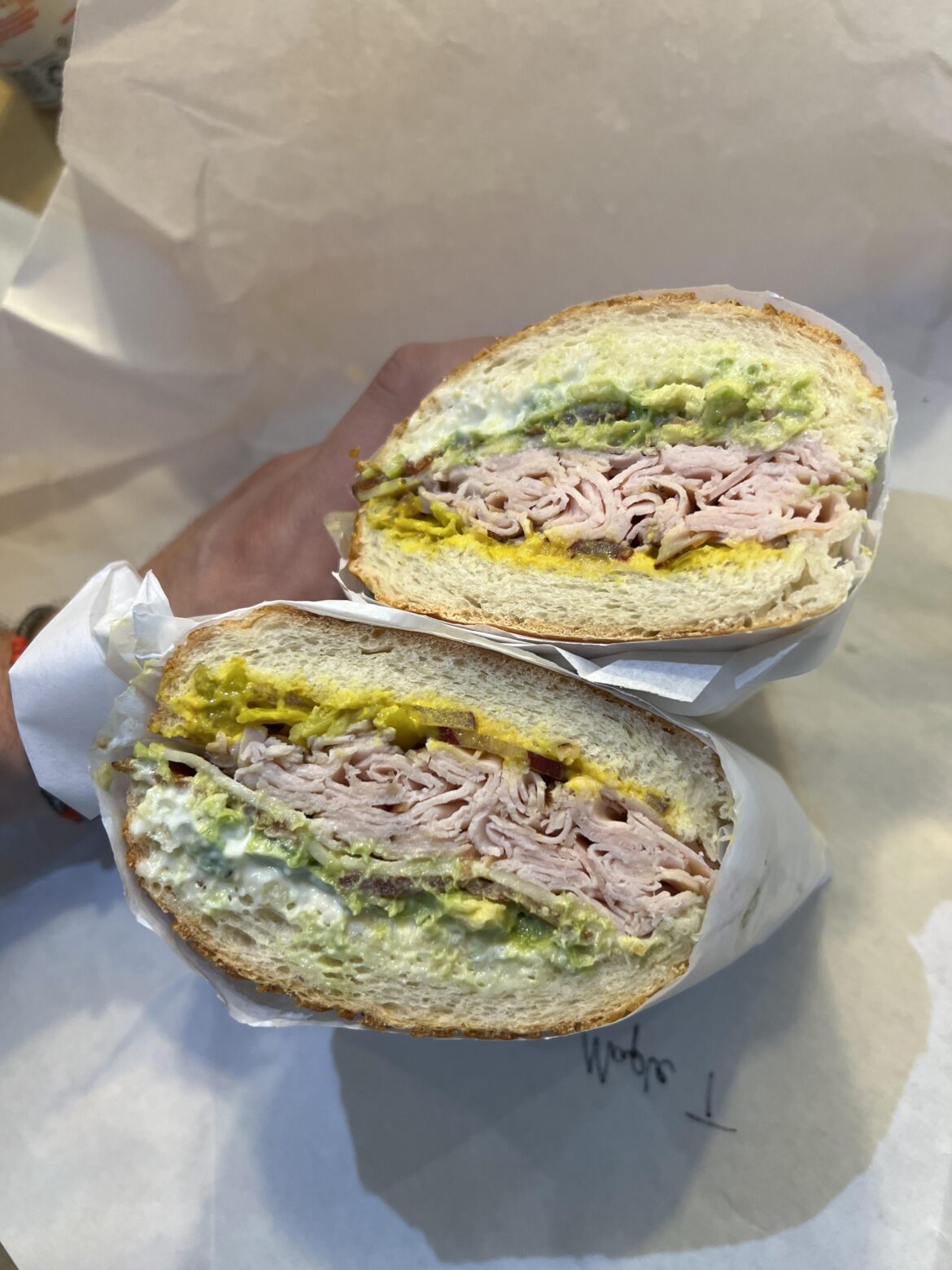 Just a real solid turkey sandwich