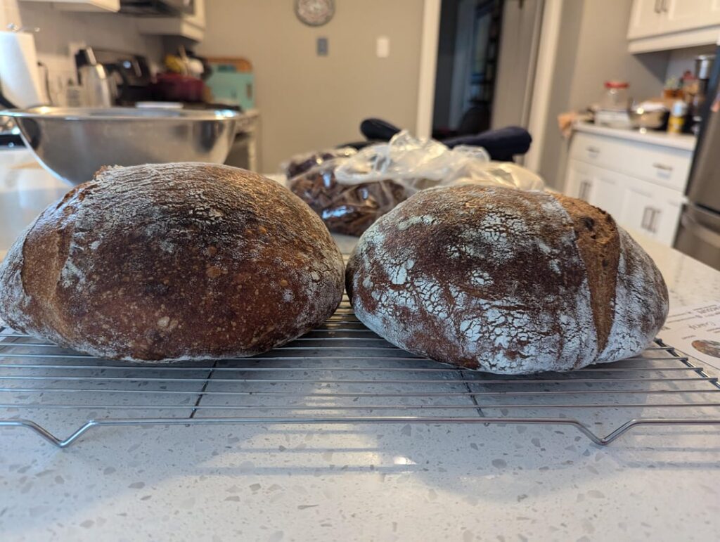First sourdough in over a year and I am very proud 😊