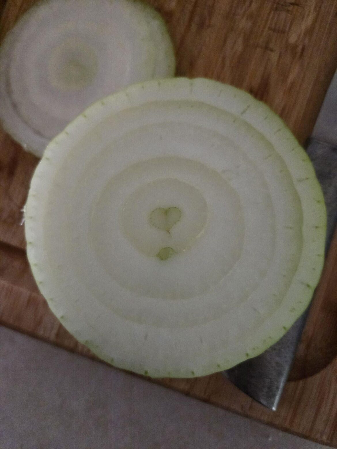 I've always loved Onions, never had one love me back before...