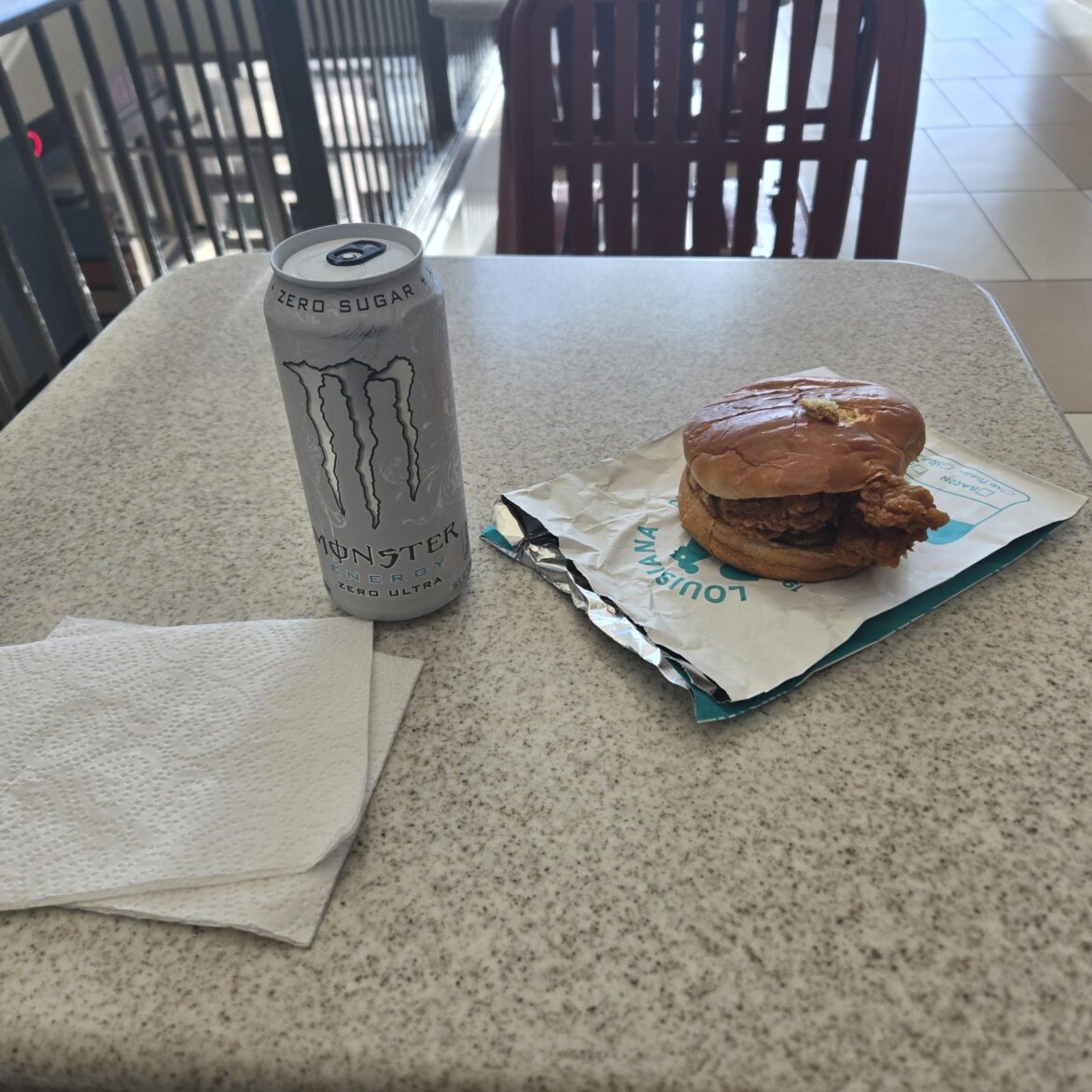 I ate the Popeye's ghost pepper Chicken sandwich. Was it spicy? No. But I did love the taste.