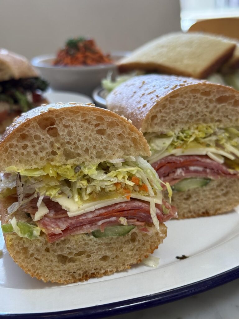 When in California, eat sandwiches!