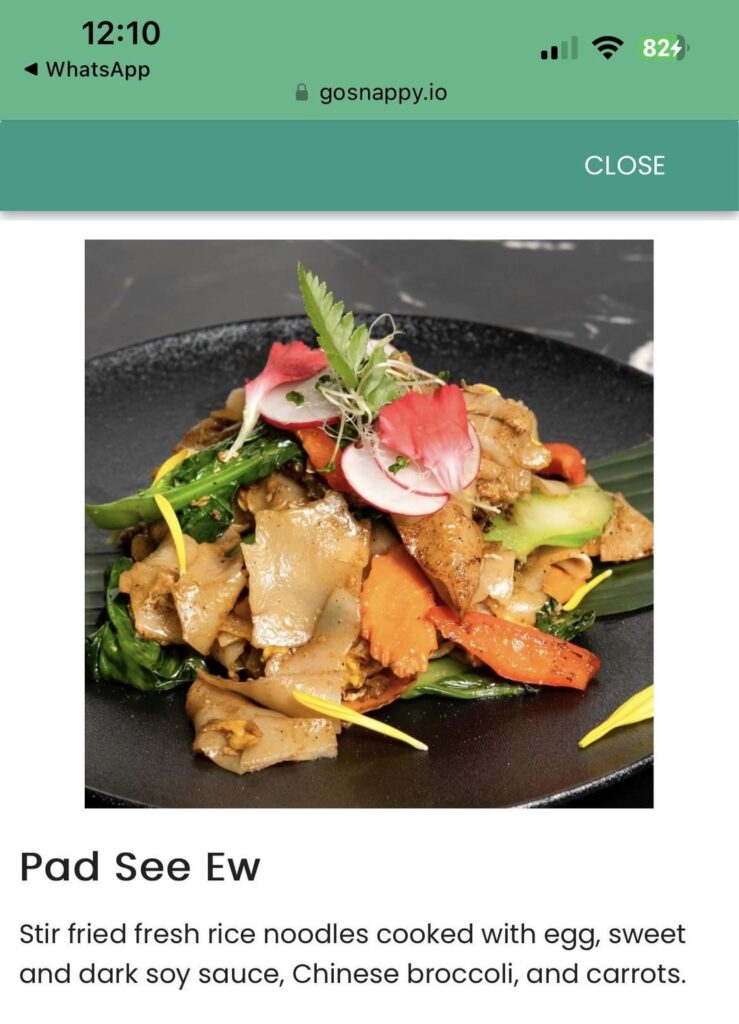 Pad See Ew Estimate