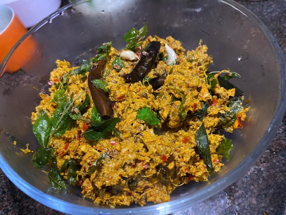 Raw tamarind chutney 🌶️