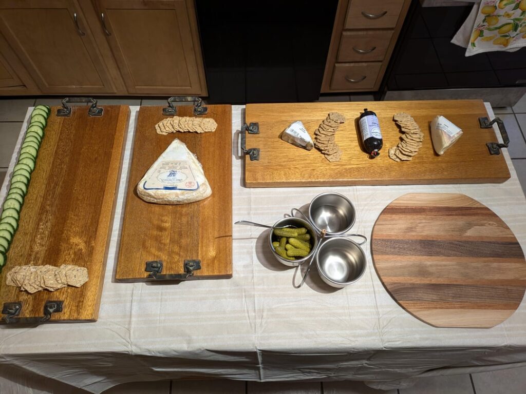 Building a Friday night board