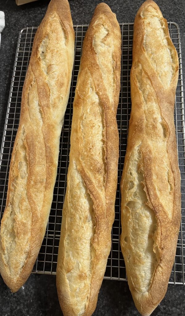 Baguettes with AP flour