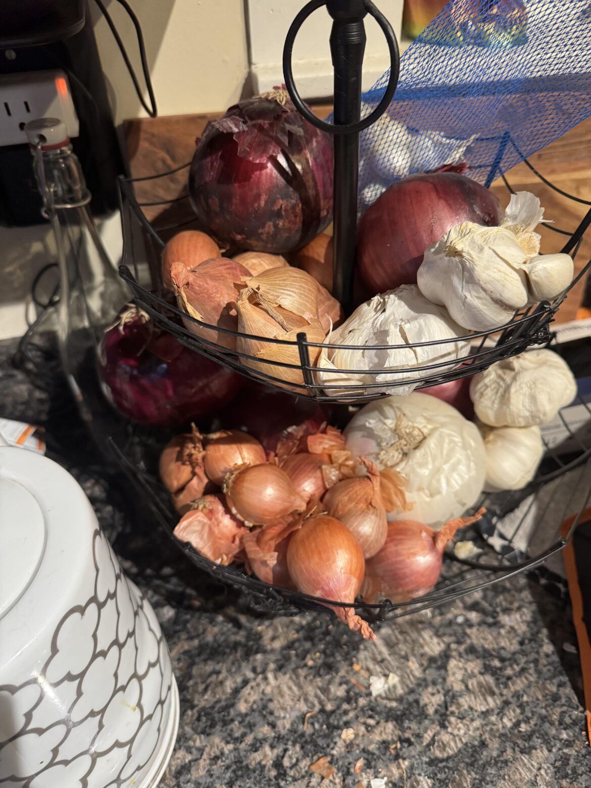 I sometimes forget how many onions my wife and I go through…