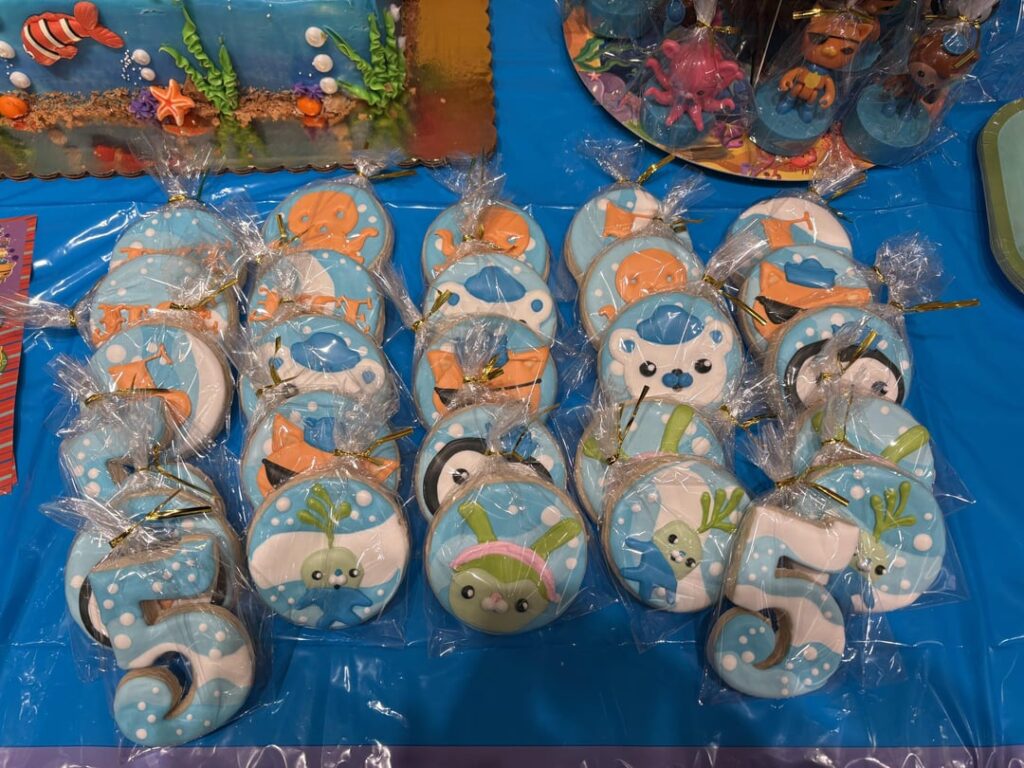 Octonauts cookies for my sons 5th bday