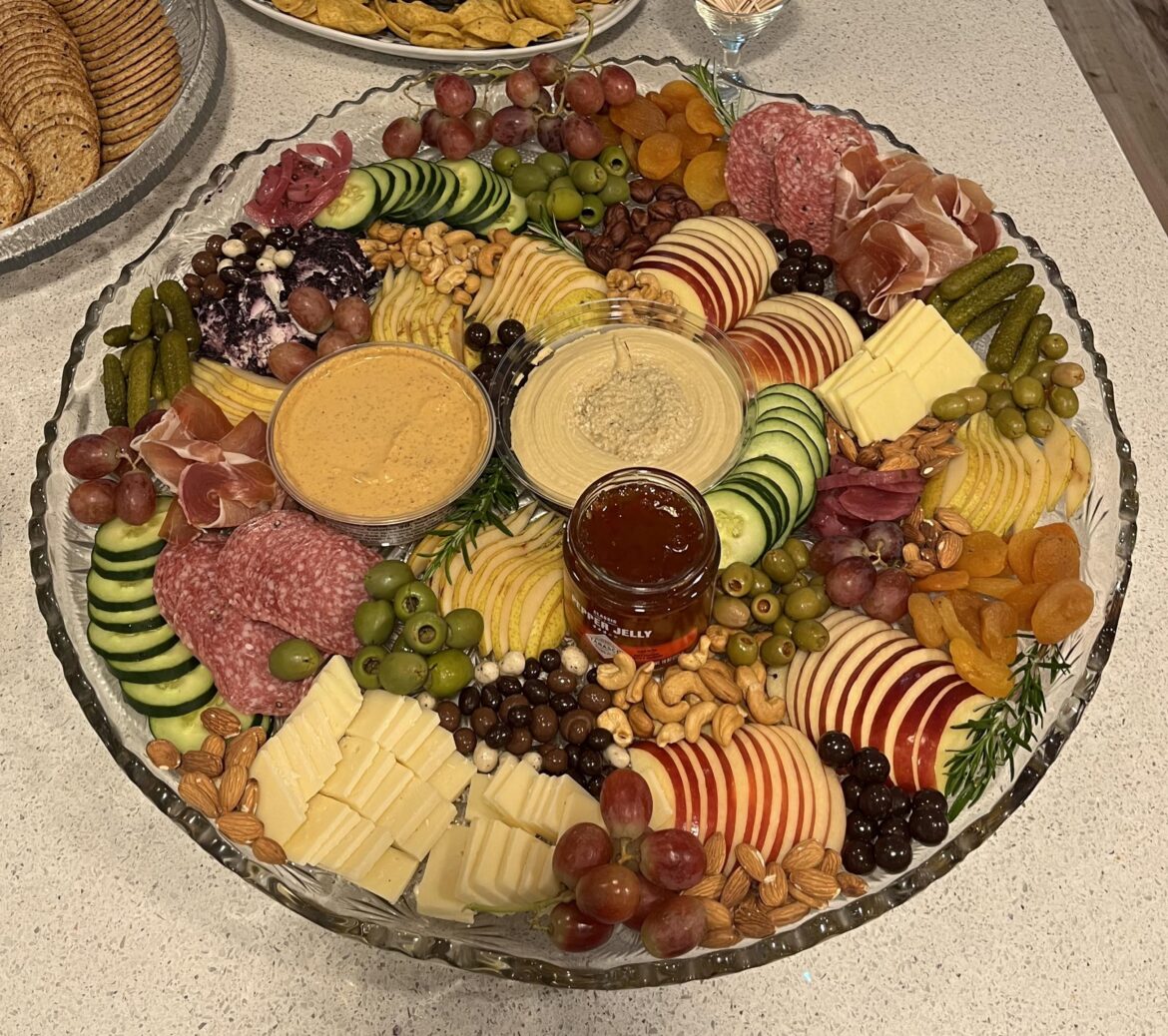 My first big charcuterie platter