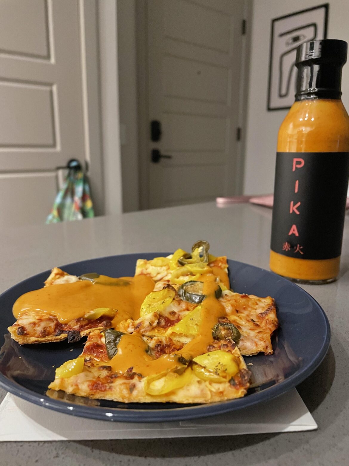 Jalapeño flat bread