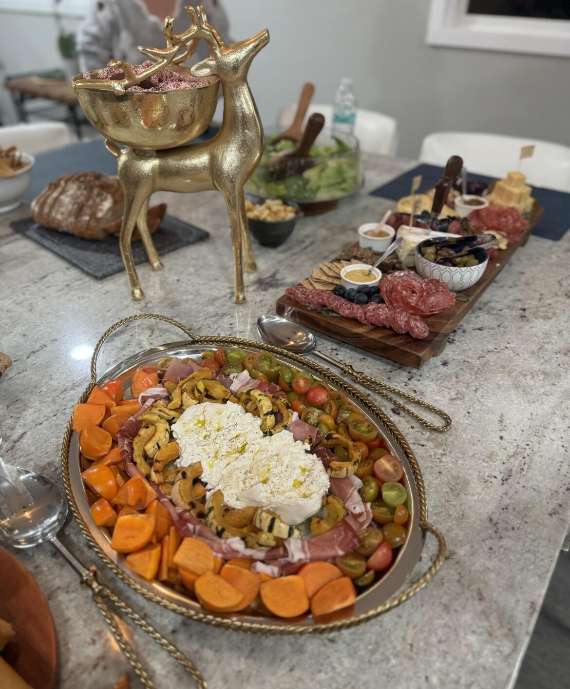 Charcuterie and a burrata board!