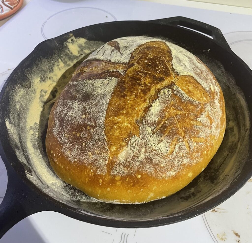 My first loaf 🥲