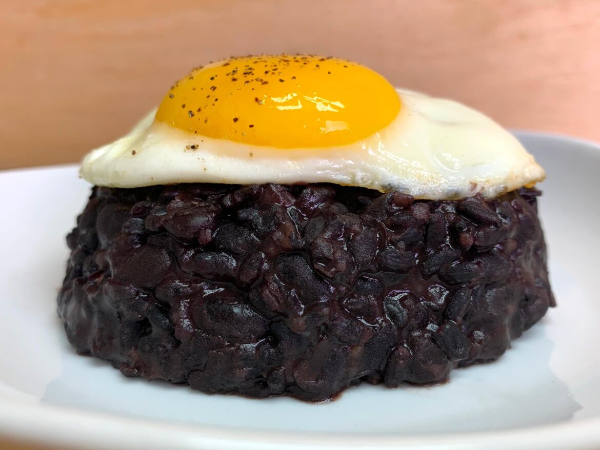 Black Bean with Forbidden Rice