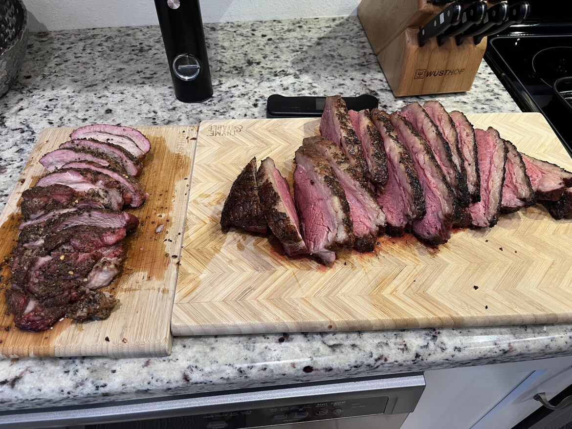 Smoked pichana & pork belly