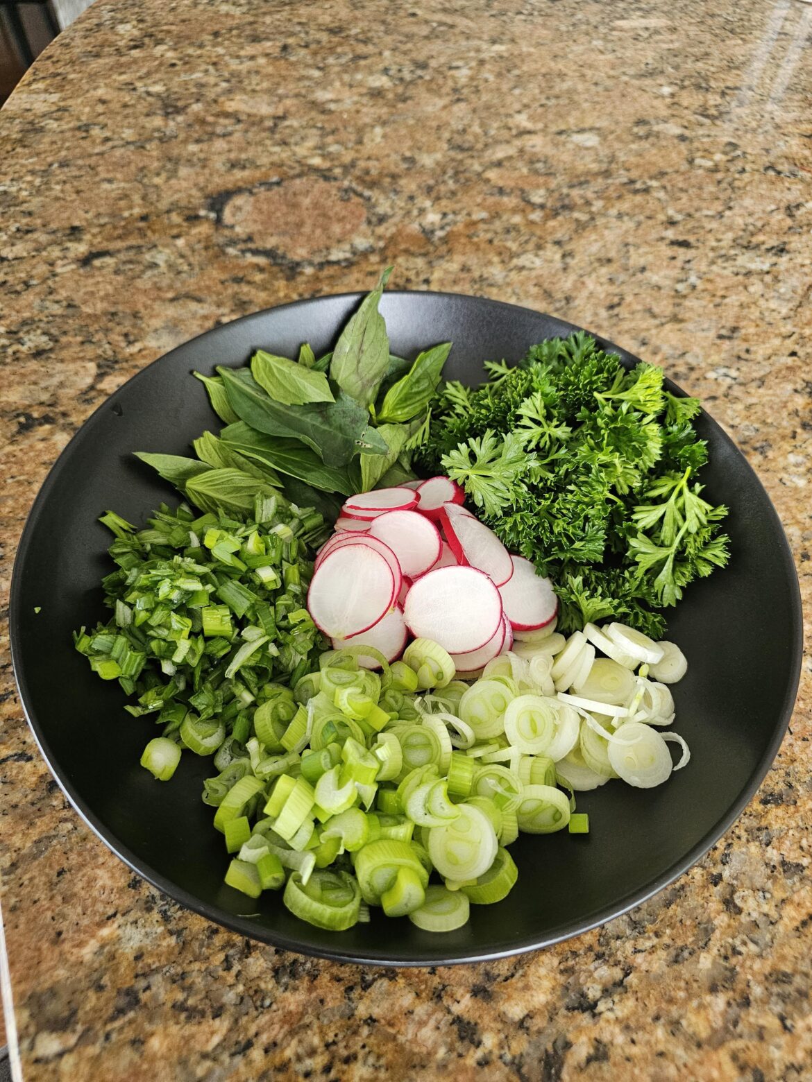 Prepping for family lunch