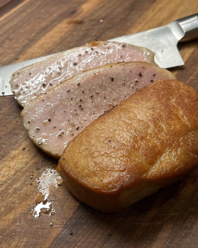 pork-loin mini-roast 135f/3hr