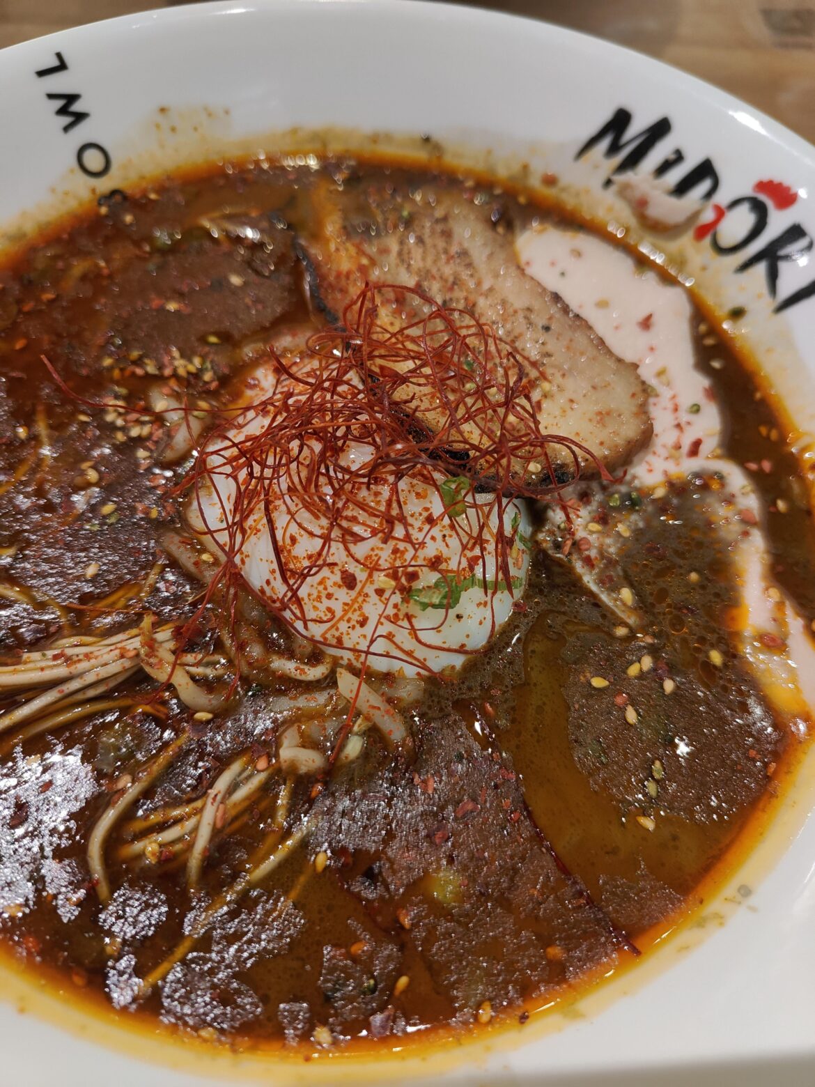 Ghost Spicy Ramen -Midori Ramen