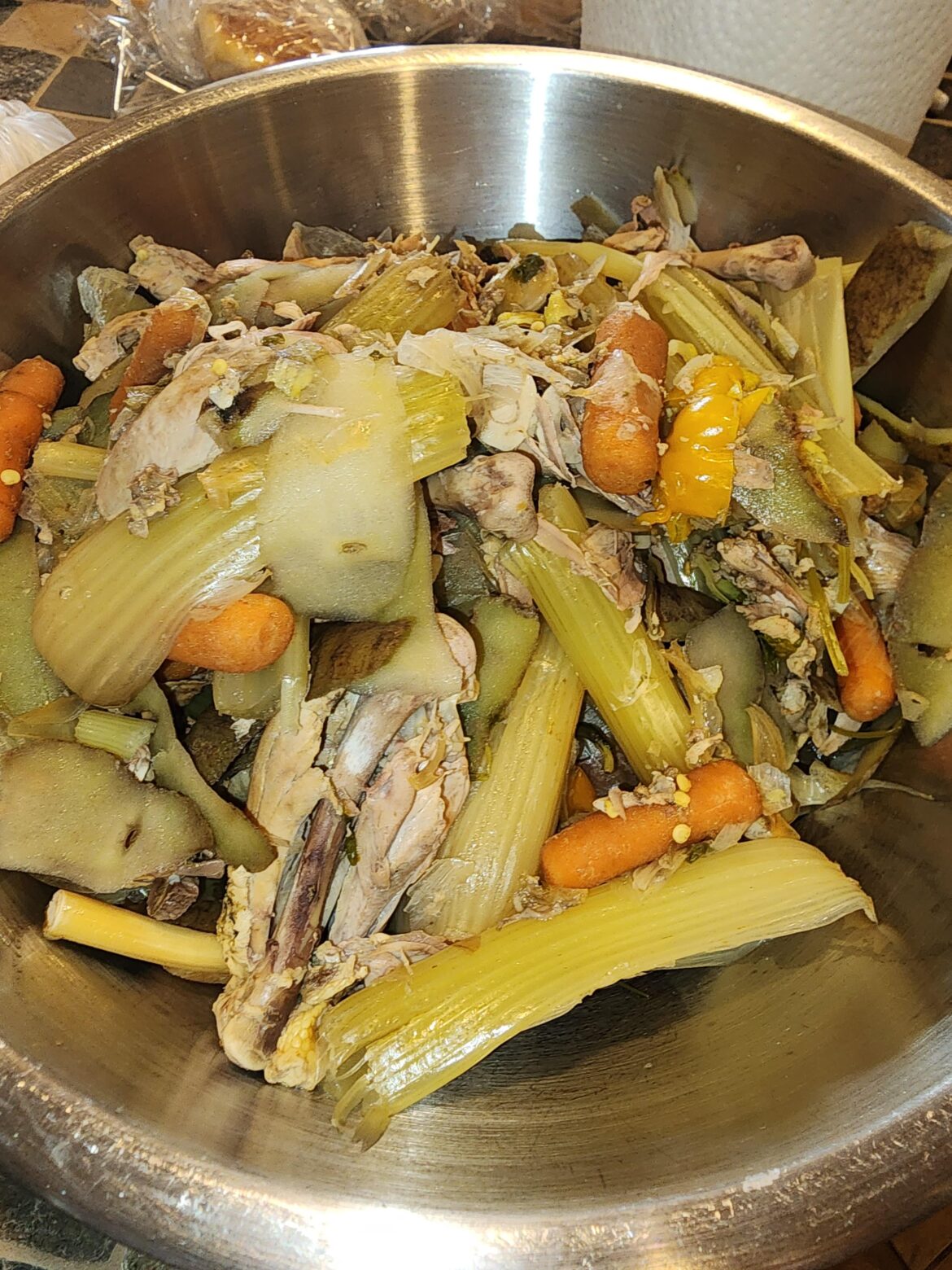 Leftover meat and veggies?