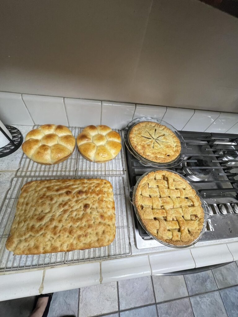 Just got done baking for tomorrow!