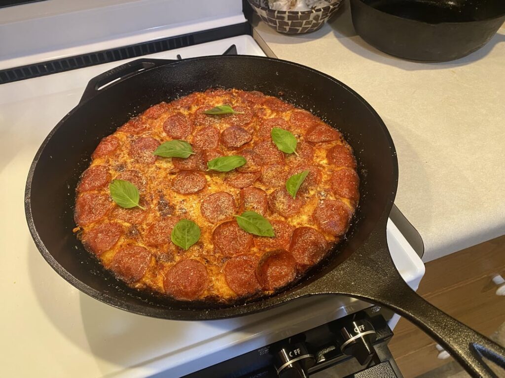 15” Cast Iron Pizza