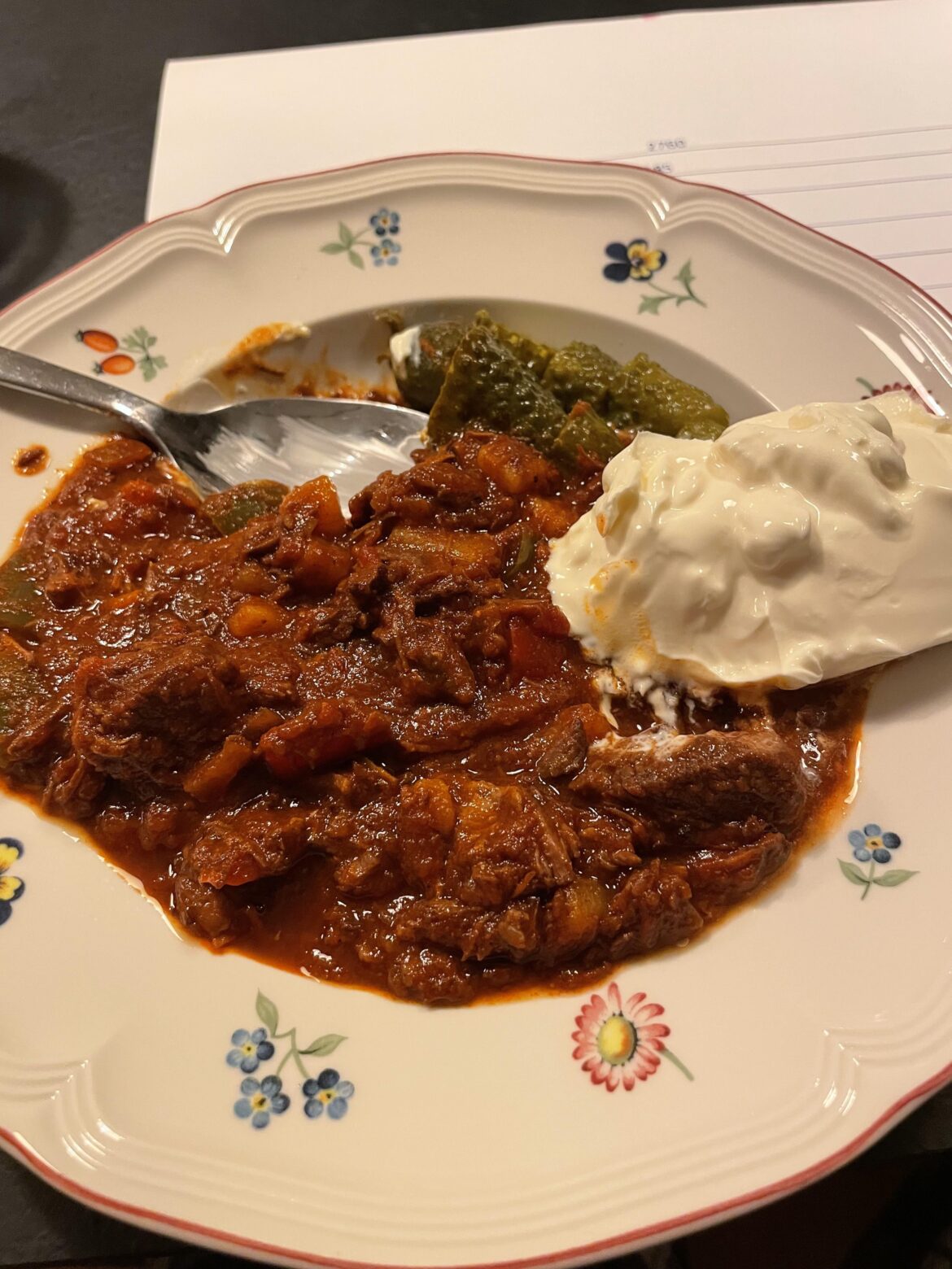 Gulsch I made yesterday