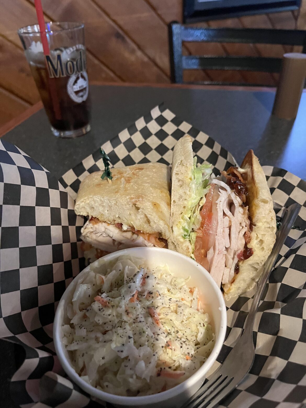 Turkey, Bacon Jam and Brie.