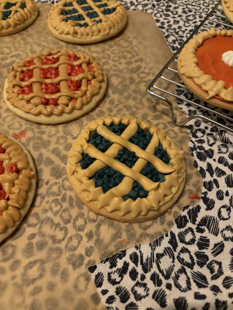 Homemade autumn pie cookies! Homemade autumn pie cookies!