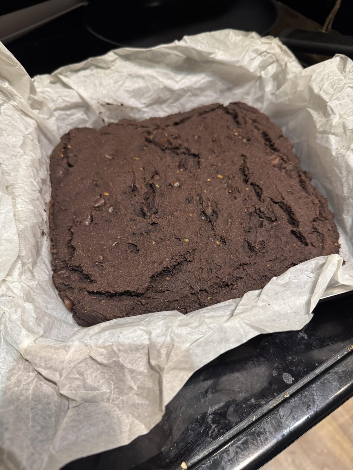 Fudgy Avocado Brownies