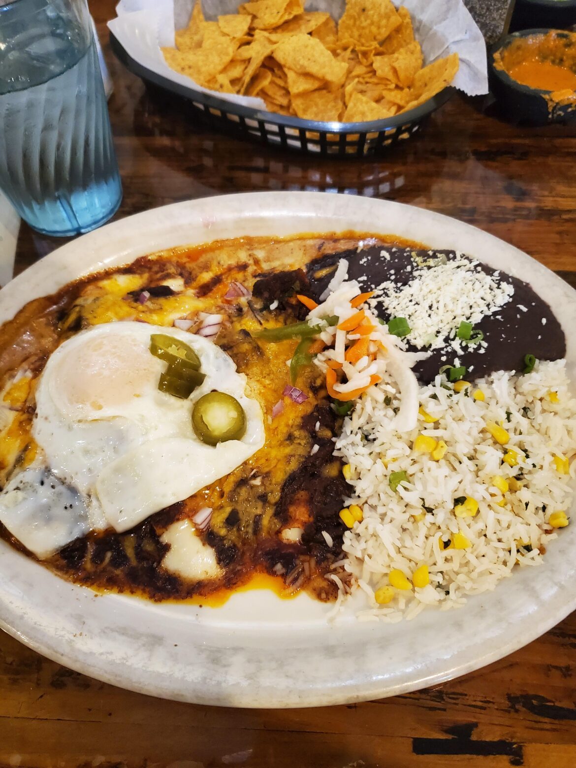 Eldorado Cafe - Dart Bowl Enchiladas