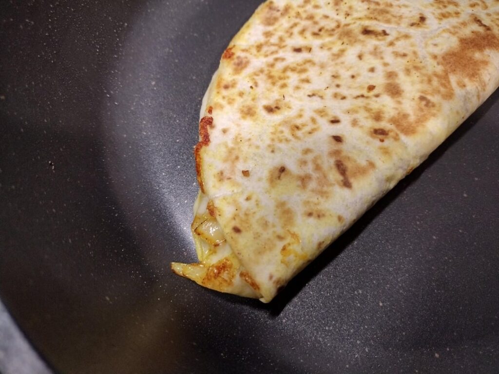 Onion quesadilla