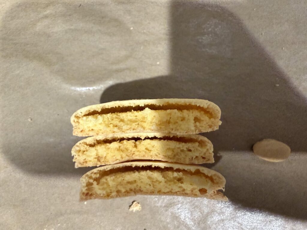 Closer to non-hollow after making a baking change, but still slightly hollow! Any input?