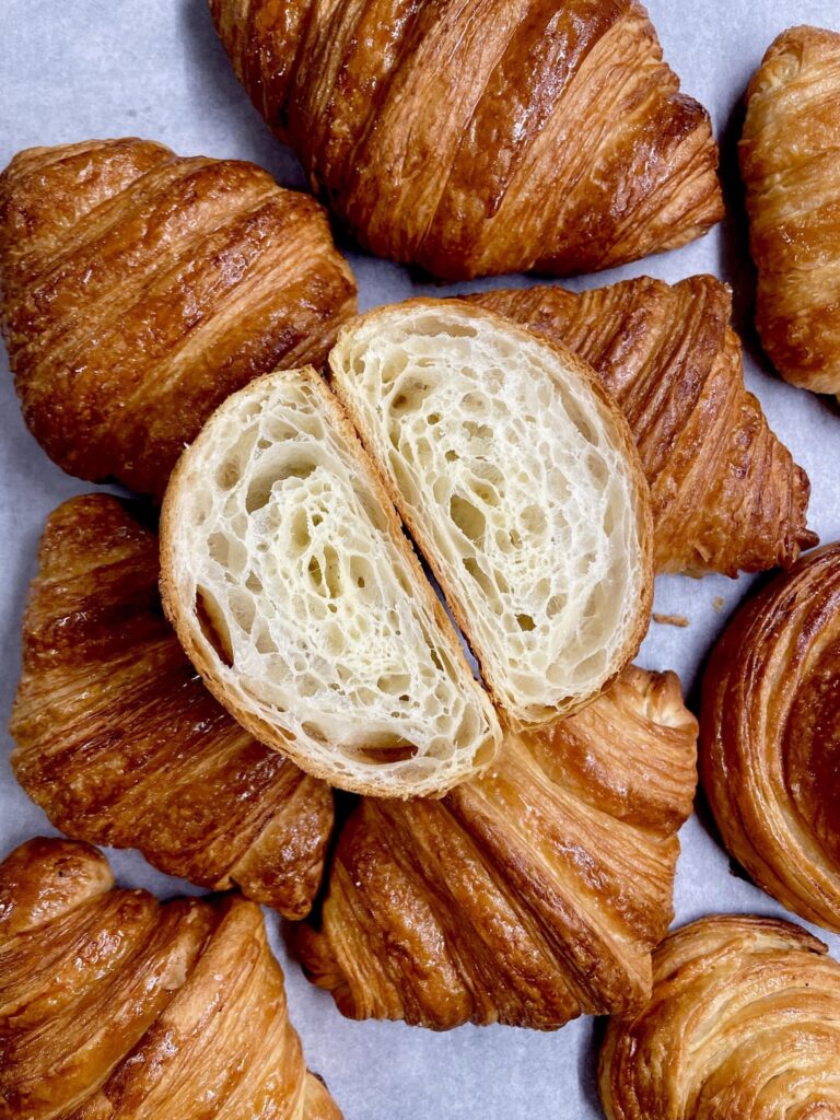 Firdt attempt at croissants!