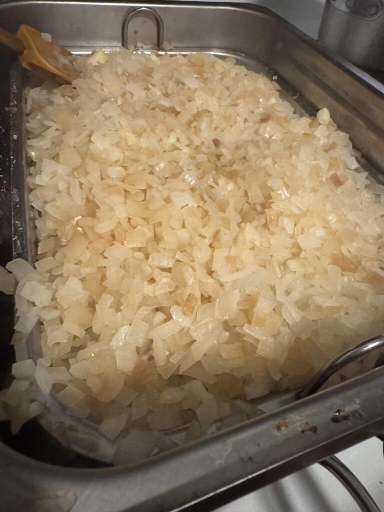 Smoked Onions for my Gyudon!