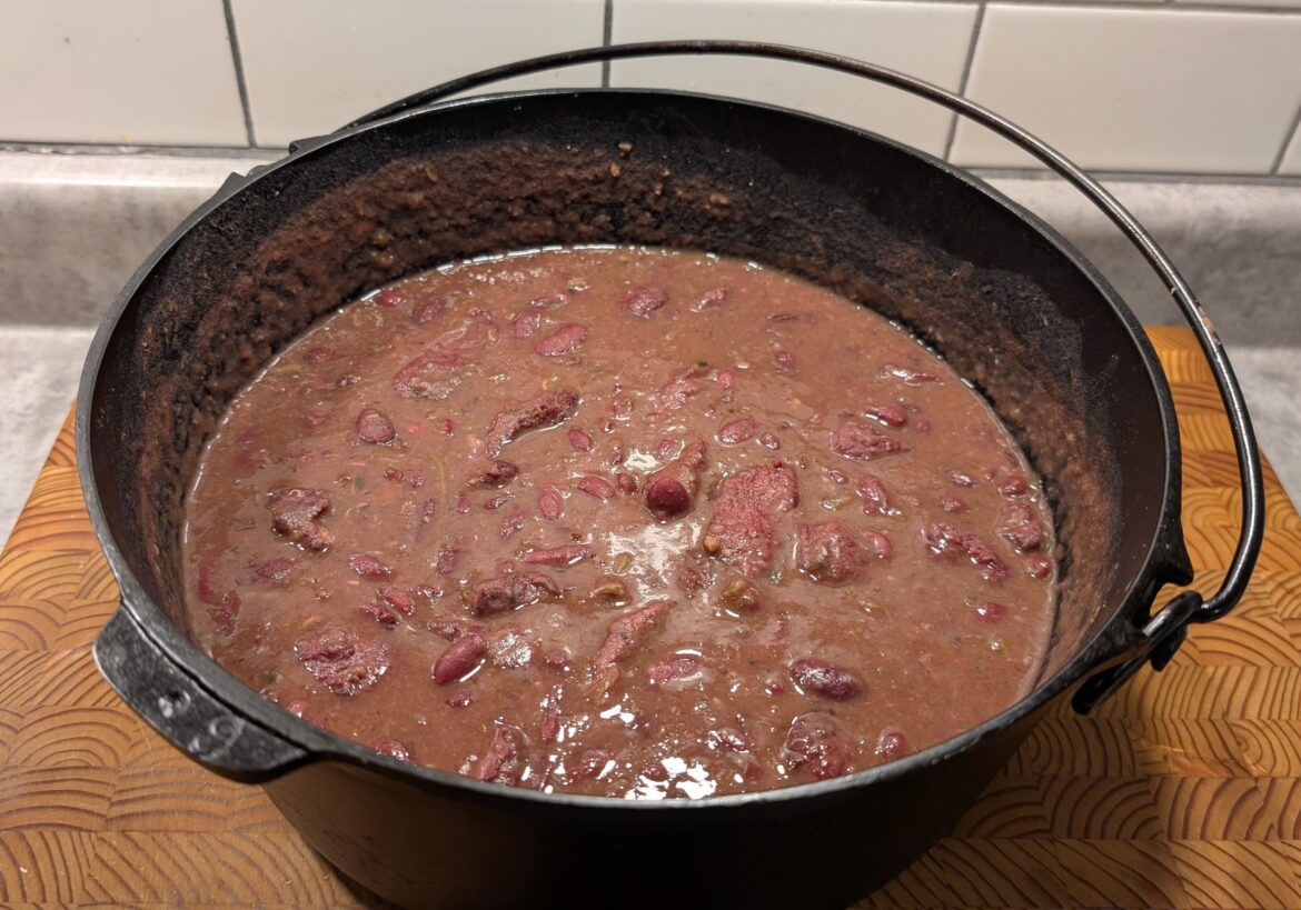 I made Kenji's New Orleans–Style Red Beans and Rice Recipe