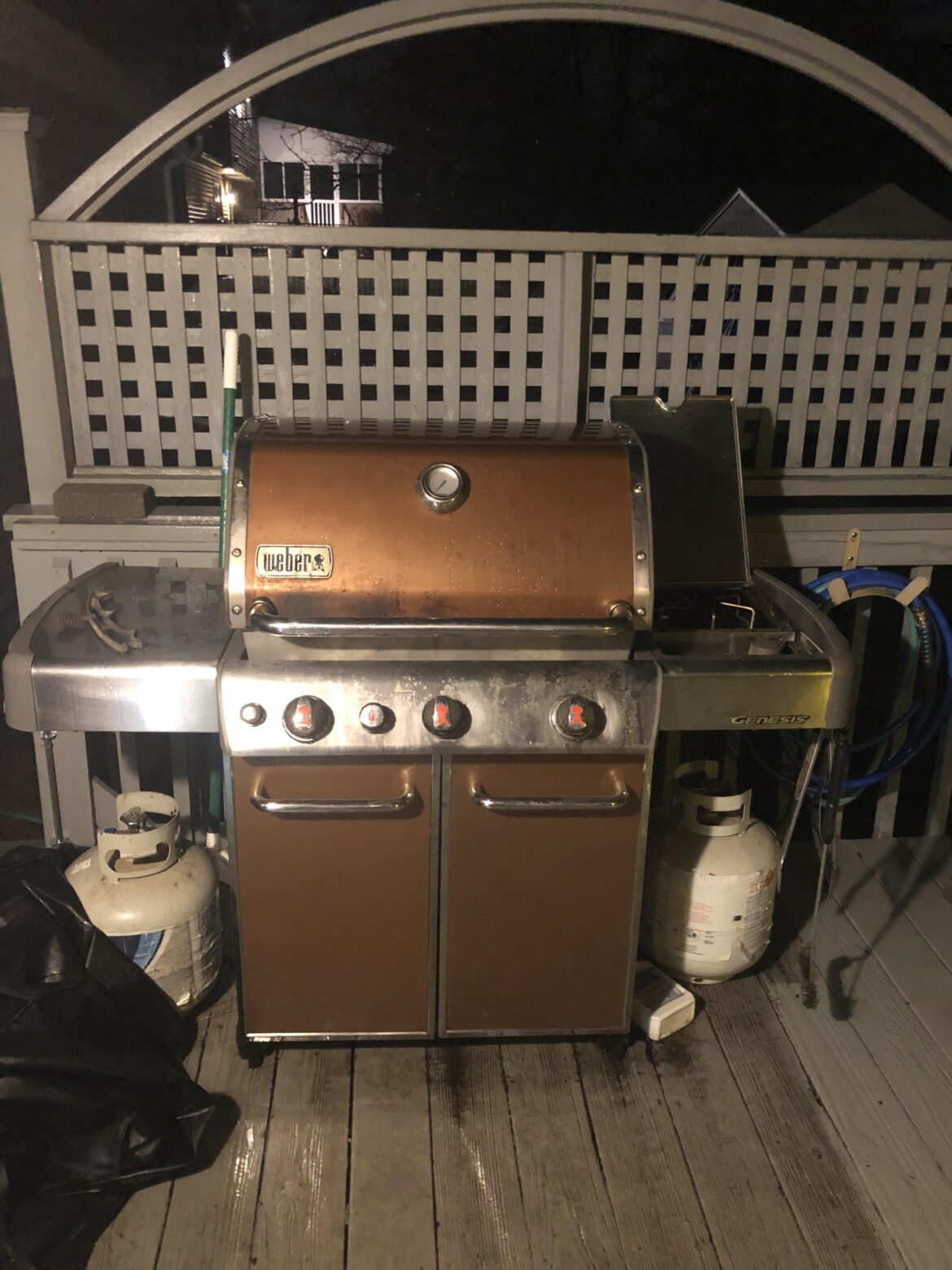 Griddle insert for older genesis