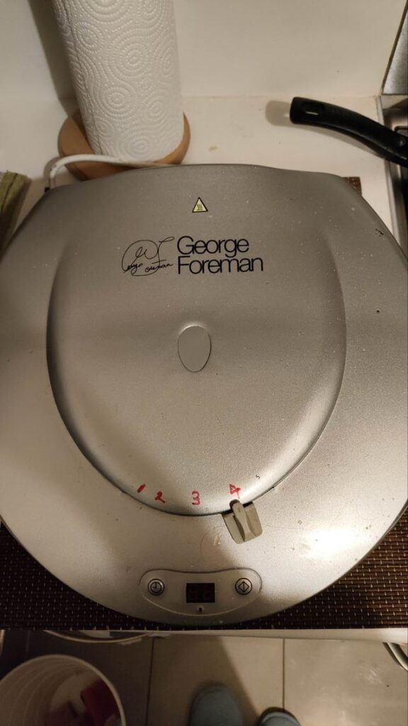 Question about George Foreman grill.Please, help me.