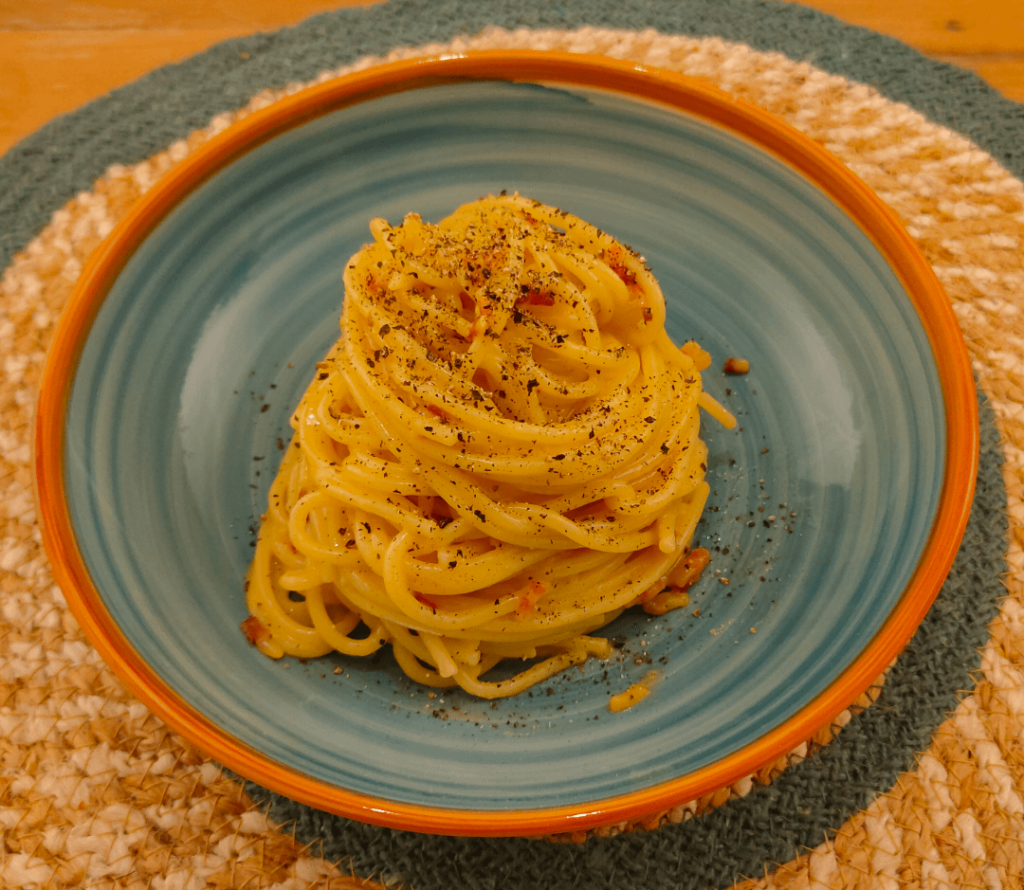 The "Carbonara" you made at home