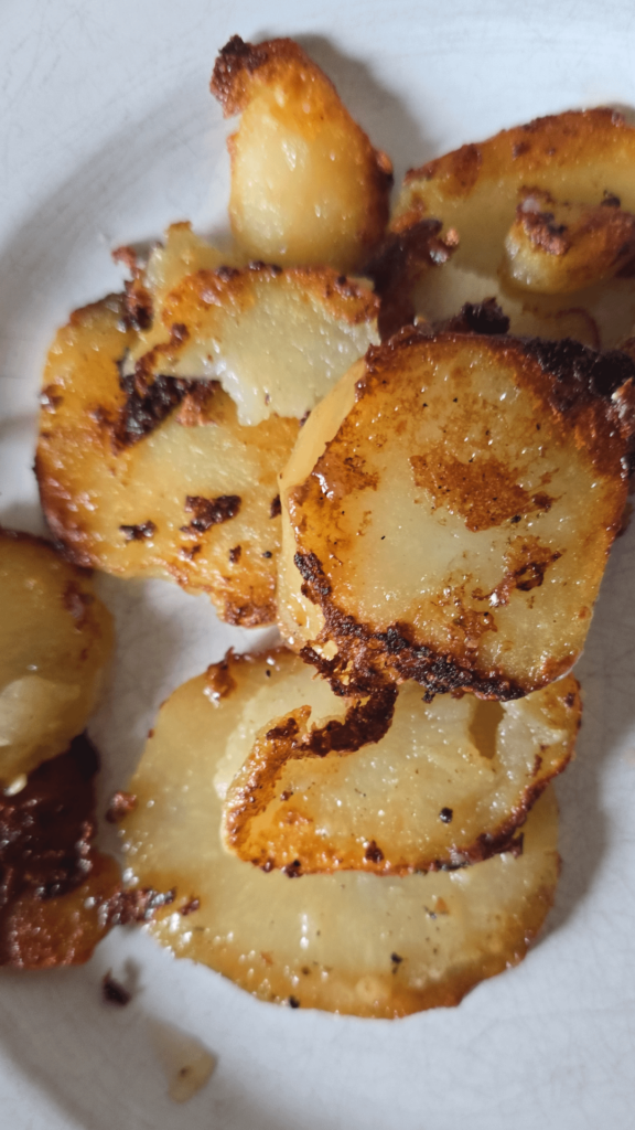 Hasselbeck Gratin Rewards a Pan-Fry Re-Heat