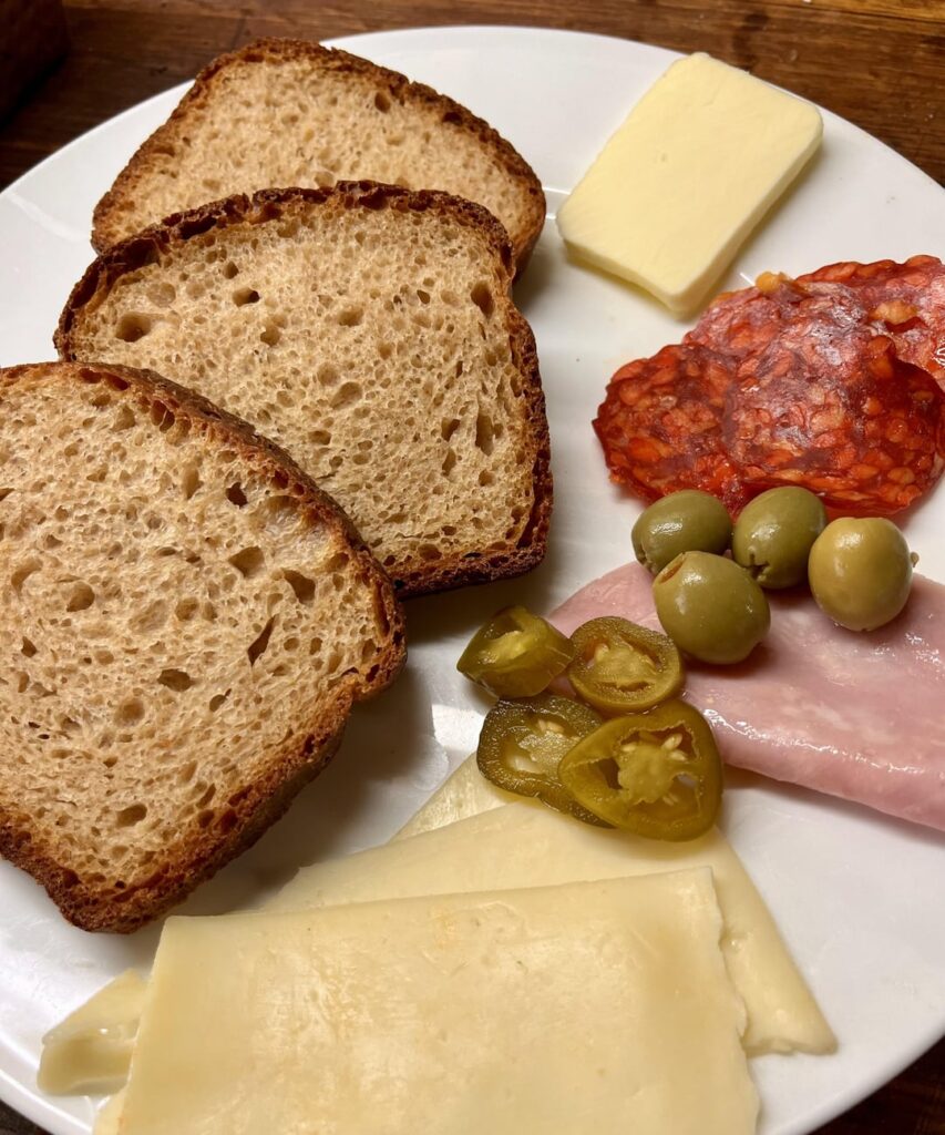 Homemade wheat/whole wheat and rye bread