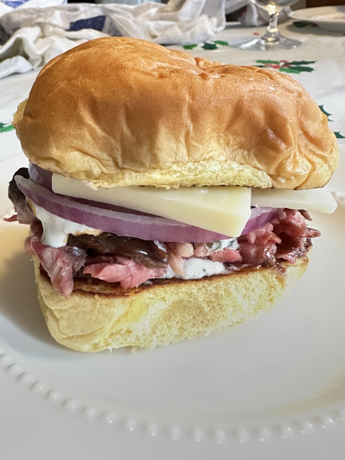 Leftover prime rib sandwich Leftover prime rib sandwich