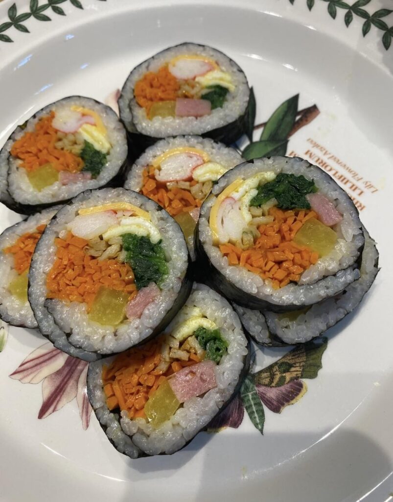How is my Kimbap?