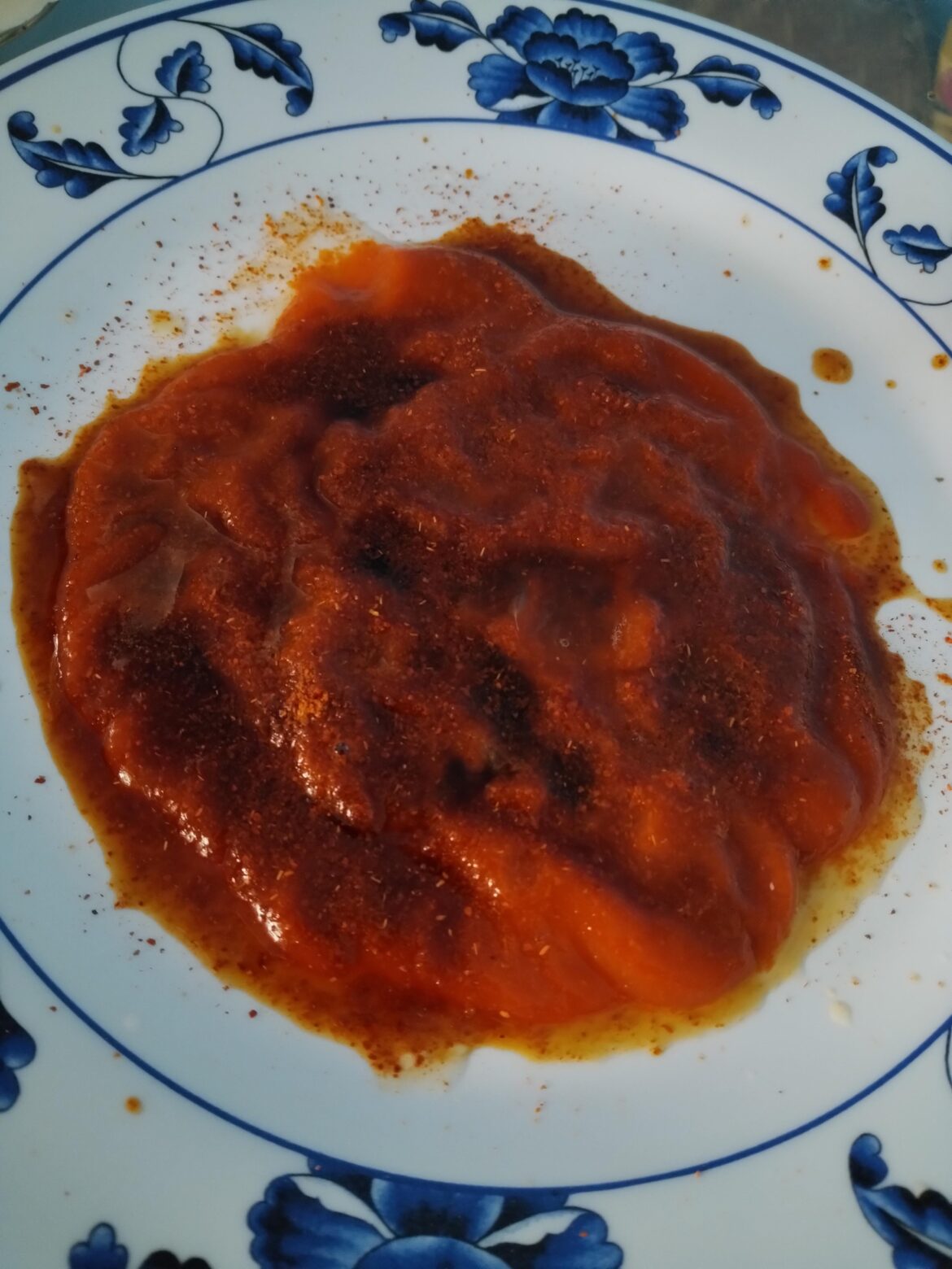 I eat everything with Sriracha+ cayenne pepper