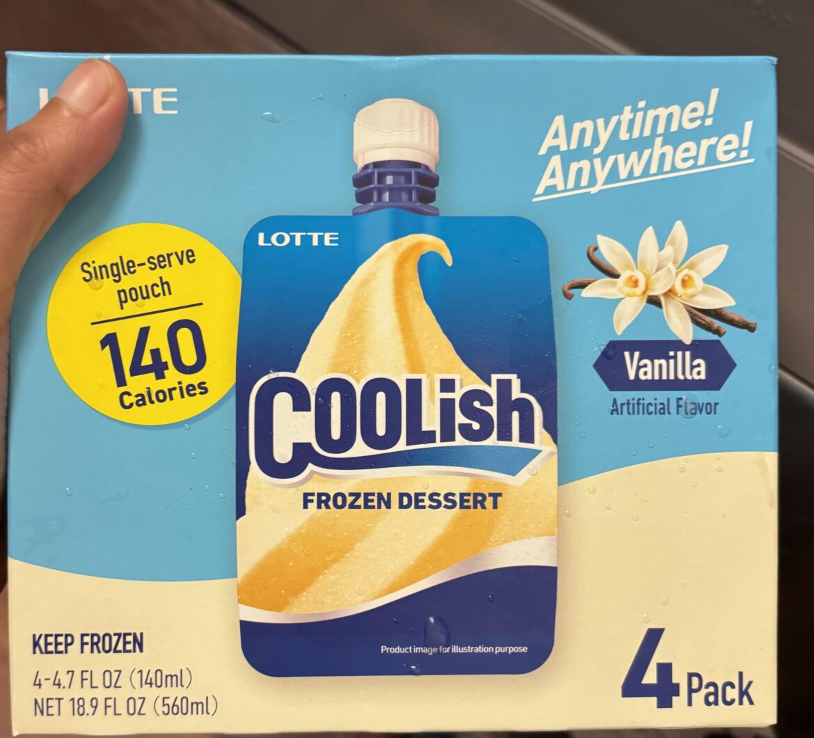 Coolish ice cream found at hmart!