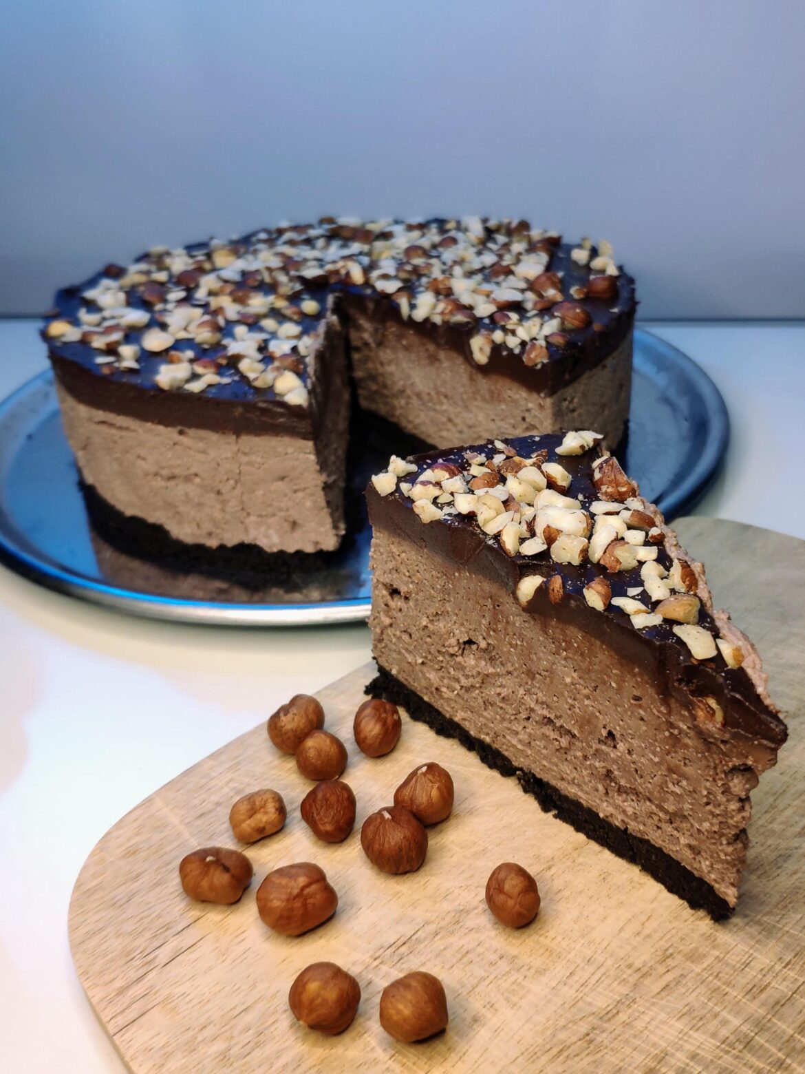 [OC] Nutella cheesecake