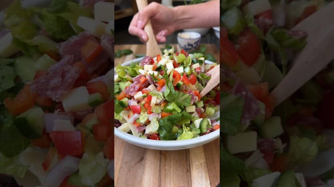 Chopped Italian Salad Chopped Italian Salad